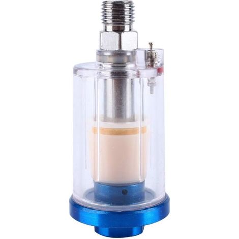 Filtres pour la Finition Automobile, Piège à Eau Peinture HVLP Pulvérisation par Gravité Alimentation Jetables Pistolet de Séparateur D'huile d'eau Filetage Mâle et Femelle (1/4)