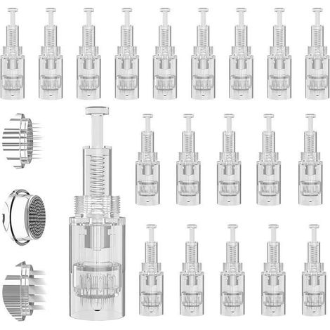 20Pcs Microneedling 36 Pin 12 Pin Nano Rond Pin Micro Needling De Dermapen Aiguilles Microneedling Cartouches Micro Needle (1/4)