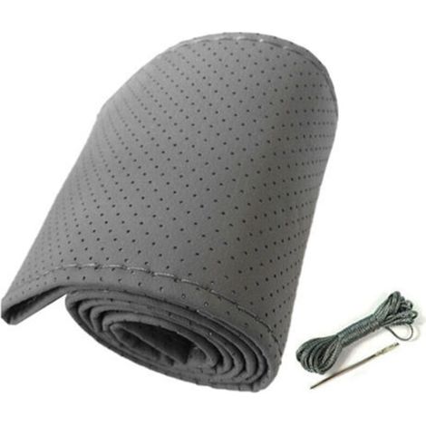 Hand Sewing Full Hole Car Steering Wheel Cover 38CM (1/2)