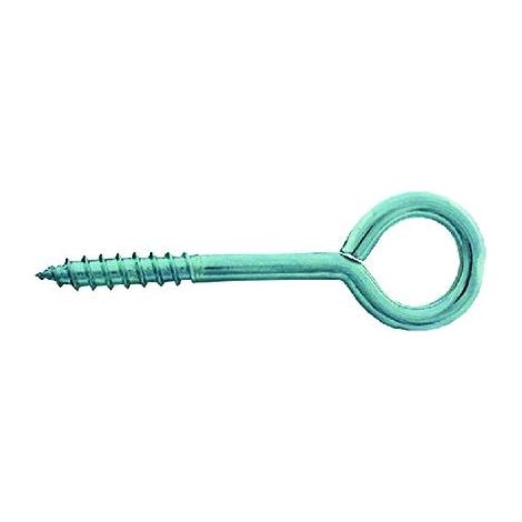 Koncreto Occhioli A Vite Zincati 18X50  Pz 15 In Ferro Zincato. In Blister.