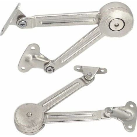 OEM – Charnières de support réglables pour meuble – Alliage de zinc – Angle d'ouverture 75°/90°/110° – Installation facile – Lot de 2 pièces (1/5)