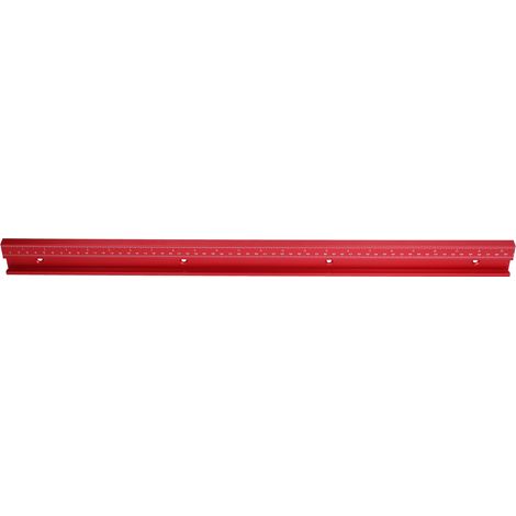 45er-Typ Holzbearbeitungsrutsche Aluminiumlegierung Führungsschiene Schiebegriff Tischkreissäge Vorrichtung Schlitzteile 600 mm (1/5)