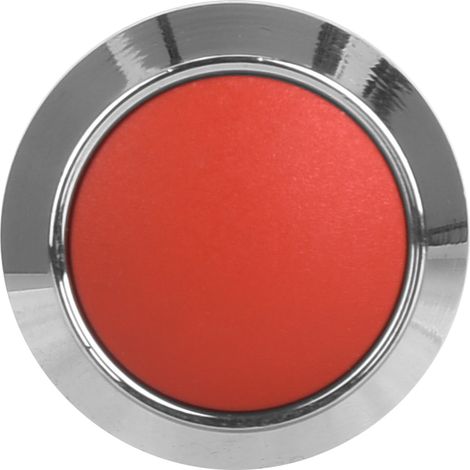Lot de 5 interrupteurs à bouton poussoir métalliques 1NO 12mm 2A/36V CC IP65 borne à vis tête ronde avec 5 écrous (rouge,jaune,bleu,blanc,métallisé) (1/5)