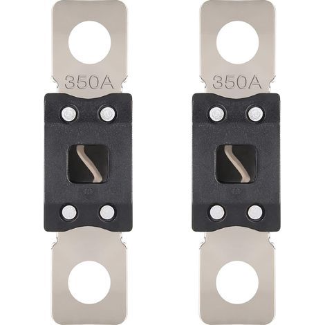 Mega Fusible 350A Voiture 350 Ampères Visser Fusibles pour Auto à Courant Élévé pour Caravanes Camion Bus (2 Pièces) (1/5)