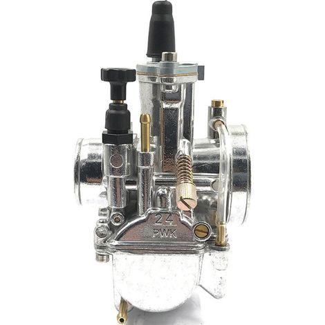 Carburateur PWK24 24mm compatible avec JOG RTL250 CR80 CR125 2T 4T Keihin PWK24. (1/5)