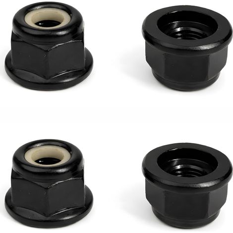 4pcs écrous De Lame Débroussailleuse M10 X1.0 Pour Ecrou Inverse Tete Debroussailleuse (M10x1 4pcs) (1/5)