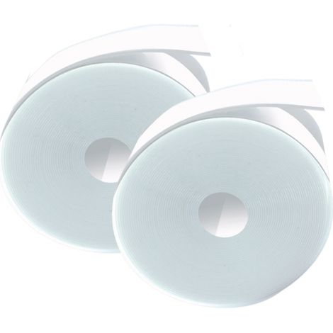 Venteo – Bande d'étanchéité auto-adhésive transparente – Isolation thermique pour portes et fenêtres – Imperméable à l'eau – Installation rapide et facile