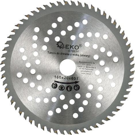Lame de scie circulaire SK Diamètre 160 / 20mm - 60 dents