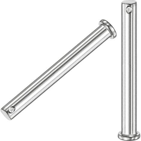 Axes À Chape Simple Inox 304 M10x100mm Axes À Tête Plate 2 Pcs (1/5)