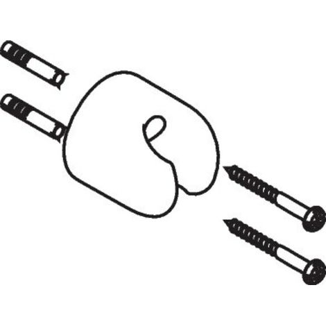 Handbrausenhalter Pharo B-Paneel (1/2)