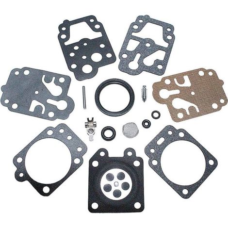 Vergaser-Reparatursatz, ersetzt für Echo Walbro K20-WYJ SRM260 SRM2601 SRM261 SRM2400 330 GX25 GX35 HHB25 HHH25, Dichtung und Membranen, Rasenmäher (1/4)