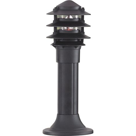 Searchlight Outdoor Posts - Paletto luminoso a piantana da esterno 1 luce Nero IP44, E27 (1/5)
