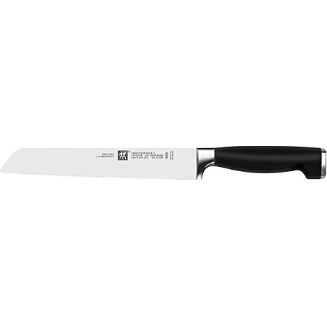 Zwilling Twin Four Star II Coltello da pane nero 20 cm (1/4)