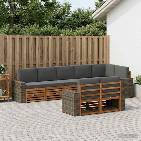vidaXL Sofagarnituren Massivholz Akazie (1/5)