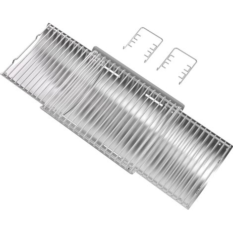 58,5 cm à 86 cm - Bac à cendres fumoir pour barbecue au charbon de bois, bac à cendres universel (1/5)