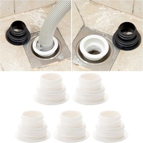 Joint d'évacuation flexible INOOMP 5 pièce pour les raccords de cuisine