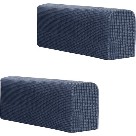 2 Stück Dicke Armlehnenbezüge elastisch, Schutzauflage für Relaxsessel Sofa