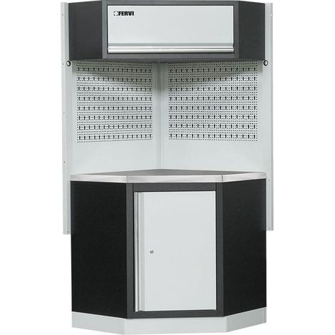Modulare Mobel-Eckwerkstatt-Schrankbank Fervi a008f