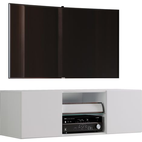 Legno TV Parete Lowboard Fernseh Jusa 115 40x115x36 - VCM