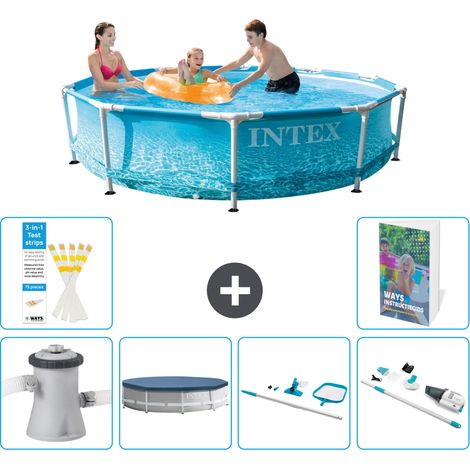 Frame Pool Rund - 305x76 cm - 7-teilig S257