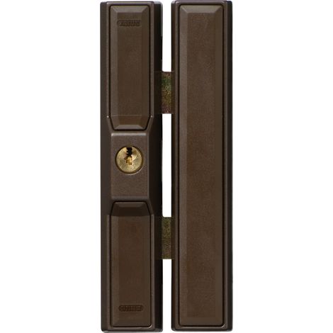 Abus Fensterzusatzschloss FTS88 braun Schloss Fenstersicherung Fensterschloss (1/3)