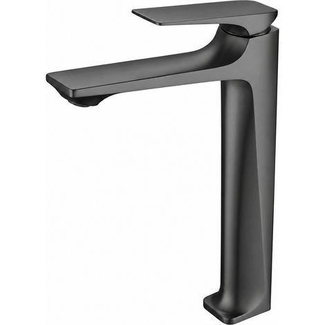 Mitigeur style luxe moderne pour vasque à poser gris canon de fusil avec flexibles d'arrivée d'eau de qualité de 60 cm 42,5 × 24,5 × 6 cm 2,4 kg – Livraison gratuite (1/2)