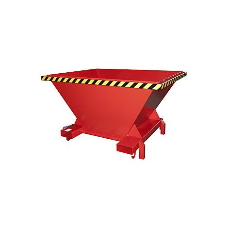 Bauer Befülltrichter SBT, lackiert, Feuerrot