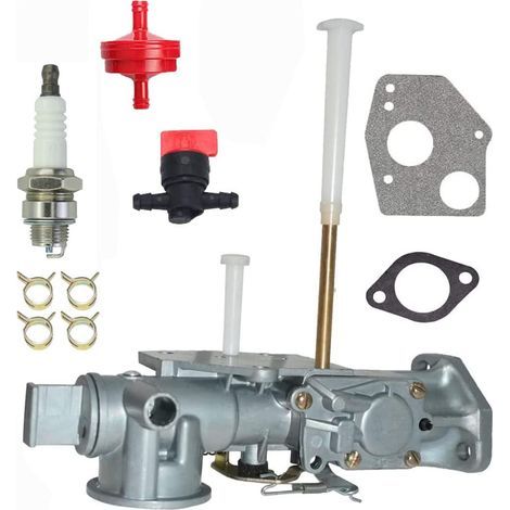 Carburateur 299437 Compatible Briggs & Stratton 5HP – Série 130201, 130202, 130232 (1/5)