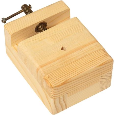 Outil de Gravure sur Bois Pin Support de Fixation pour Sculpture de Sceaux et Pierres Outil Artisanal et Précis (1/5)