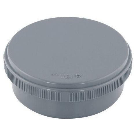 Bouchon de PVC visite PVC Diam100 (1/3)