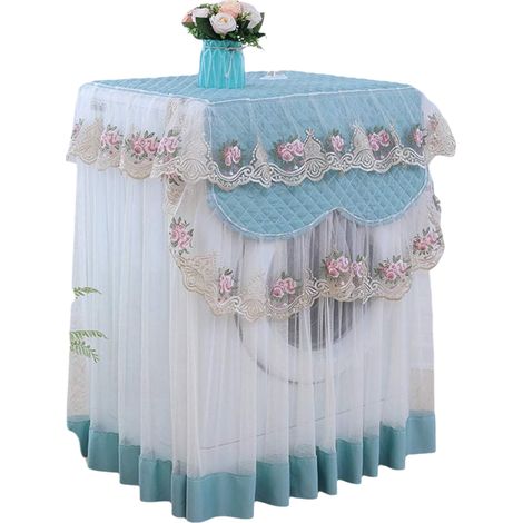Housse de machine à laver en dentelle - verte (taille unique 606085cm) (1/5)