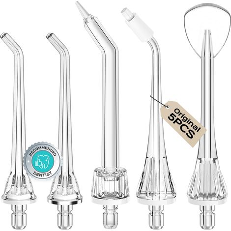 Embouts de rechange pour hydropulseur C20 Lot de 5 têtes de rechange, compatibles avec C20, lot de 5 (1/5)