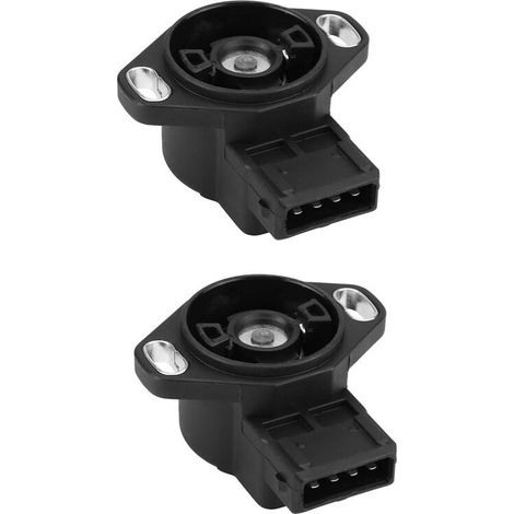 Dos sensores de posición del acelerador para automóviles compatibles con MD614405, MD614488 y MD614662.