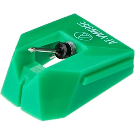 Pointe de lecture Elliptique VM95 - 1 Unité - Aluminium - Haute Précision - Pour Platine Vinyle - Vert (1/3)