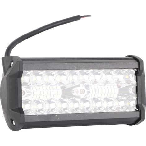 Phare de travail LED 7 pouces 120W 3 lignes étanche universel pour véhicule tout-terrain camion voiture (1/5)
