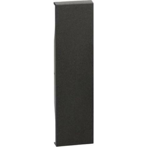 Cover Bticino Living Now per falsi polo 1 modulo nero - KG00 (1/6)