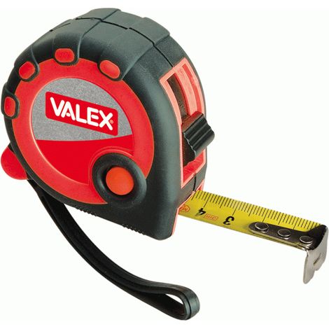 Mètre ruban flexible VALEX Ergo-Soft 8 mètres 1800548 (anciennement 1800538) (1/3)