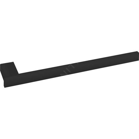 BELLA Porte-serviettes pour meuble sous-vasque 400 mm, noir mat (1/3)