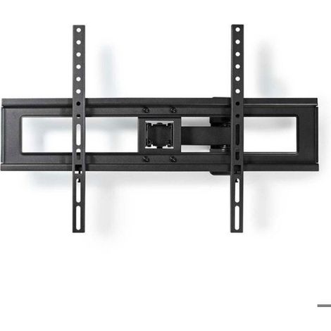 Support Mural Pour TV - 37 À 70 Pouces - Charge Max 35 Kg - Double Pivot - Inclinable Et Rotatif - 1 Pièce