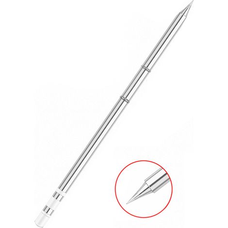 Embouts de fer à souder métalliques T12, kit de remplacement d'embouts de soudage, accessoires pour fer à souder électrique, outils de soudage, tête de fer à souder électrique intelligente pour le sou (1/5)