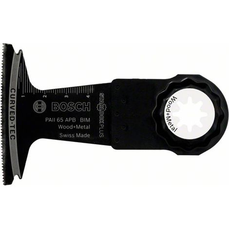 Bosch 1x Lame de scie plongeante BIM Starlock PAII 65 APB Wood and Metal 50 x 65 mm - 2608662564