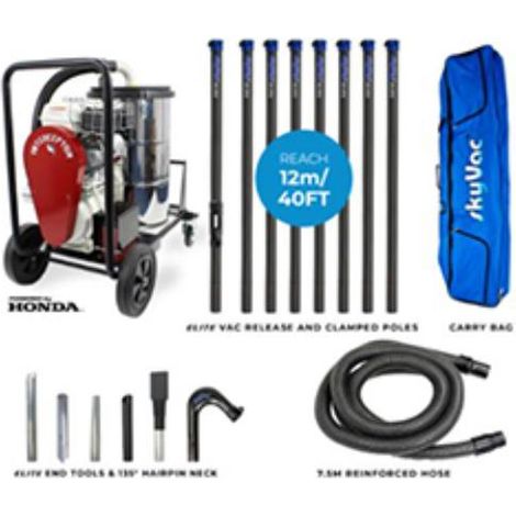 SKYVAC INTERCEPTOR WET & DRY VAC - PETROL 8P