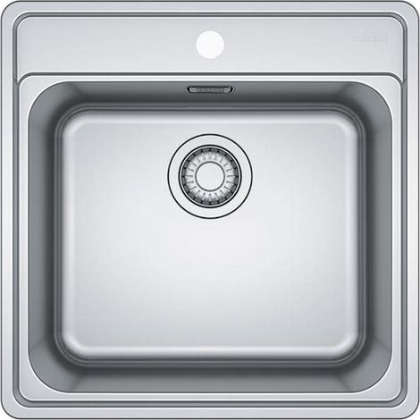 Franke Einbaubecken Bell BCX 610-51 Edelstahl Handbedienung (1/3)