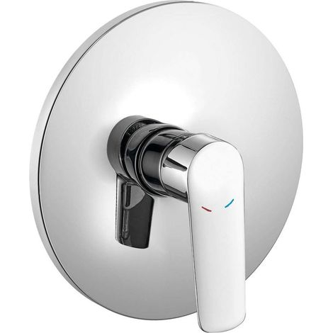 Bruckner Schmitz - Miscelatore da incasso per doccia per 1 apparecchio, cromo 863.041.1 (1/2)