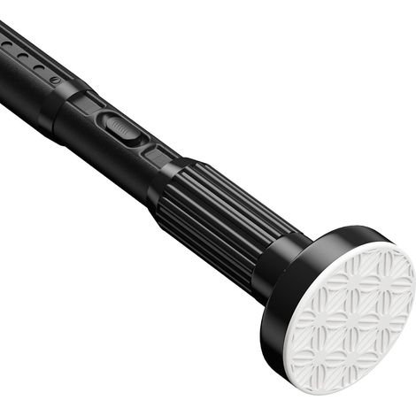 Tringle rideau sans percage Extensible (104-322cm, Ø32mm, Noir) (1/5)