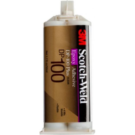 Colle structurale, epoxy, transparent, 48.5ml - 3M (1/2)