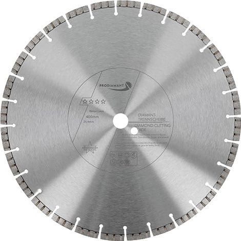 disque à tronçonner diamanté béton laser 400 mm x 25,4 mm disque à tronçonner diamanté soudé au laser (1/5)