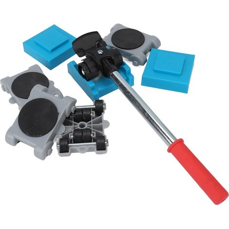 Ensemble de levage meubles, 8 pièces, design ergonomique, facile à (1/5)