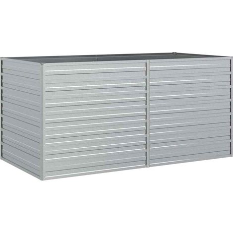 Maison Exclusive - Garten-Hochbeet 160x80x77 cm Verzinkter Stahl