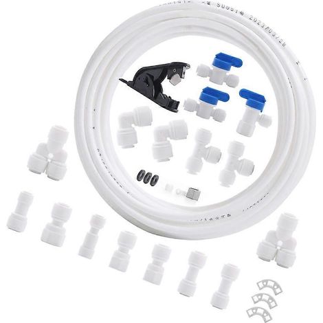 Kits de raccordement flexibles pour machines à glaçons, destinés au branchement d'appareils électroménagers (1/5)